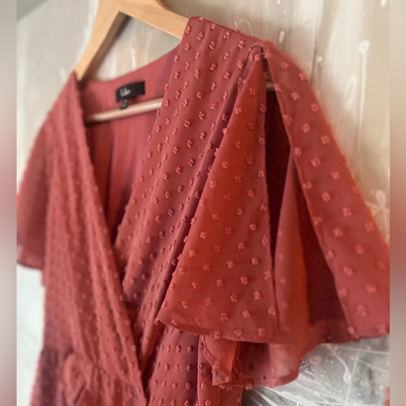 Lulus Next to You Swiss Dot Midi Dress - Picture 5 of 5